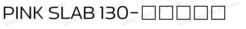 PINK SLAB 130字体转换